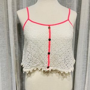 Paper crane crop top